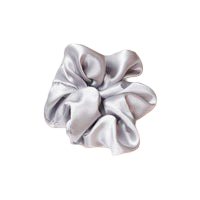 Scrunchie - Sølv